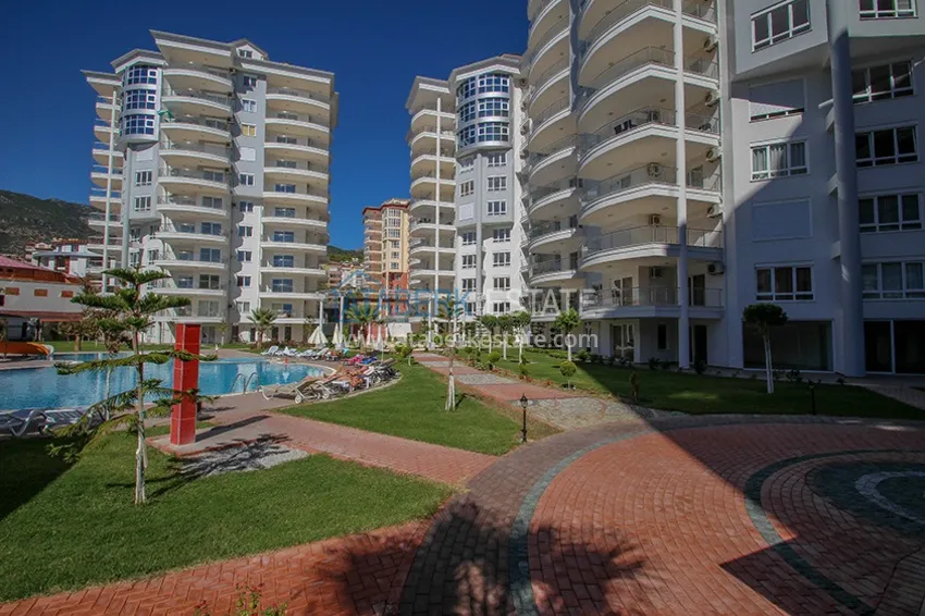 Apartment in Cikcilli with furniture and a glazed balcony in a good residential complex 5 