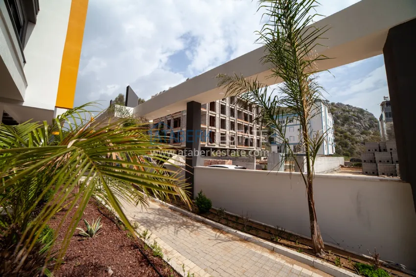 Apartments in Antalya Konyaalti district - Hurma in a complex under construction 7 