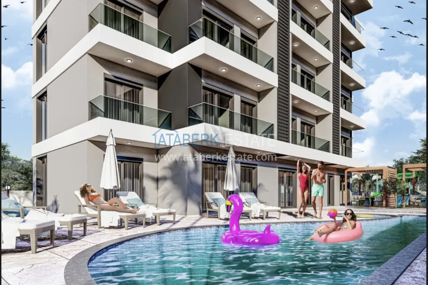 Investment-attractive project of a boutique complex in Avsallar 4 