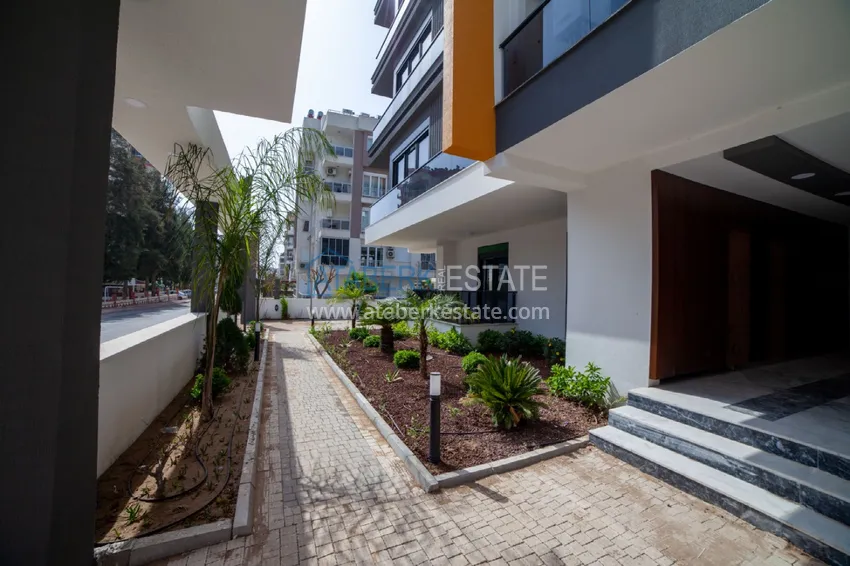 Apartments in Antalya Konyaalti district - Hurma in a complex under construction 9 