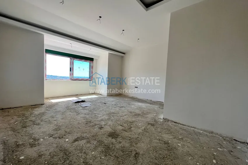 Purchase Duplex in Oba five-room apartment with separate kitchen and open sea view 5 