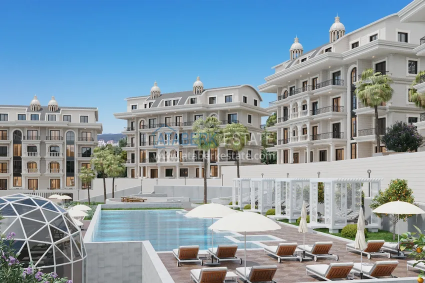 A unique project of a residential complex in the area of Turkler - Alanya 8 