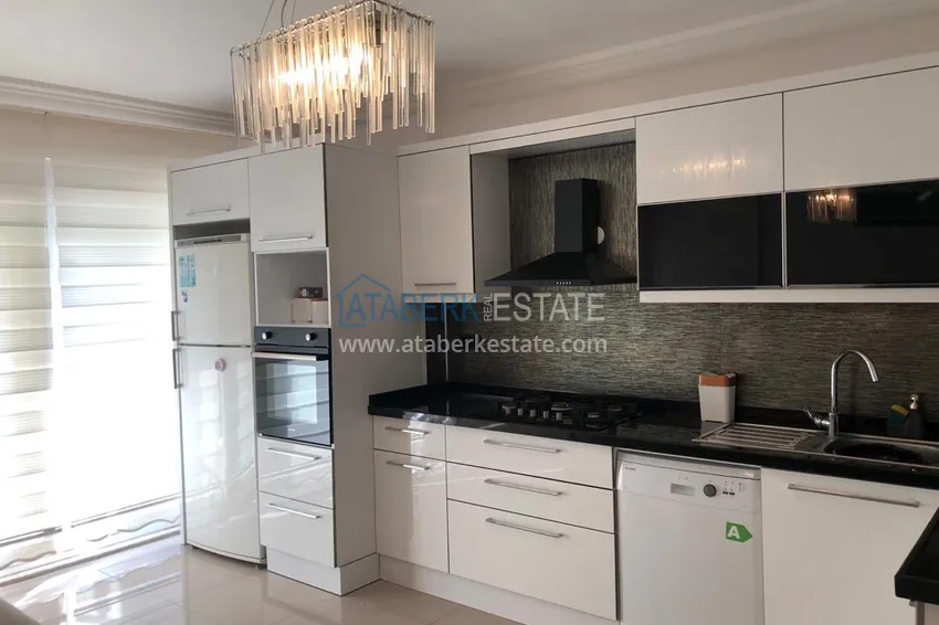 Purchase  Garden duplex in Kestel with furniture in a complex on the banks of the Dim Chay River 5 