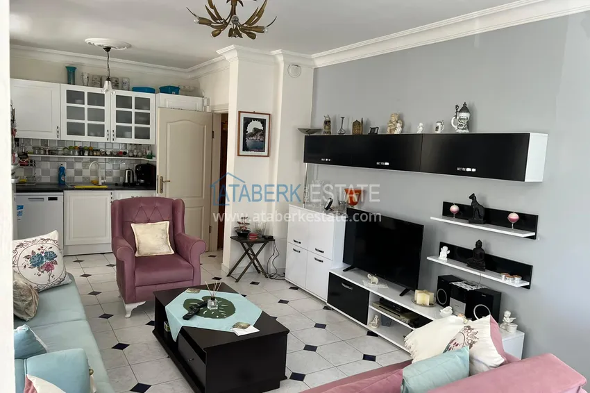 Purchase  Apartment in Oba three-room furnished in a residential complex 6 