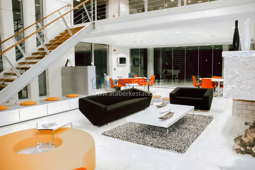 Apartment in Mahmutlar with furniture and a separate kitchen in a comfortable complex 5 