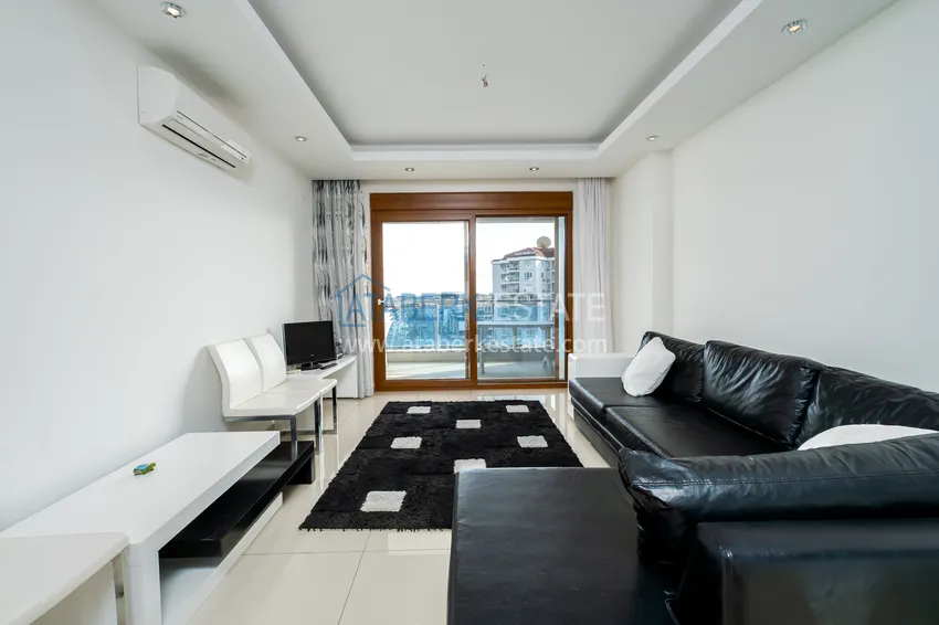 Purchase  Furnished apartment in Cikcilli with sea view in a prestigious residential complex 5 