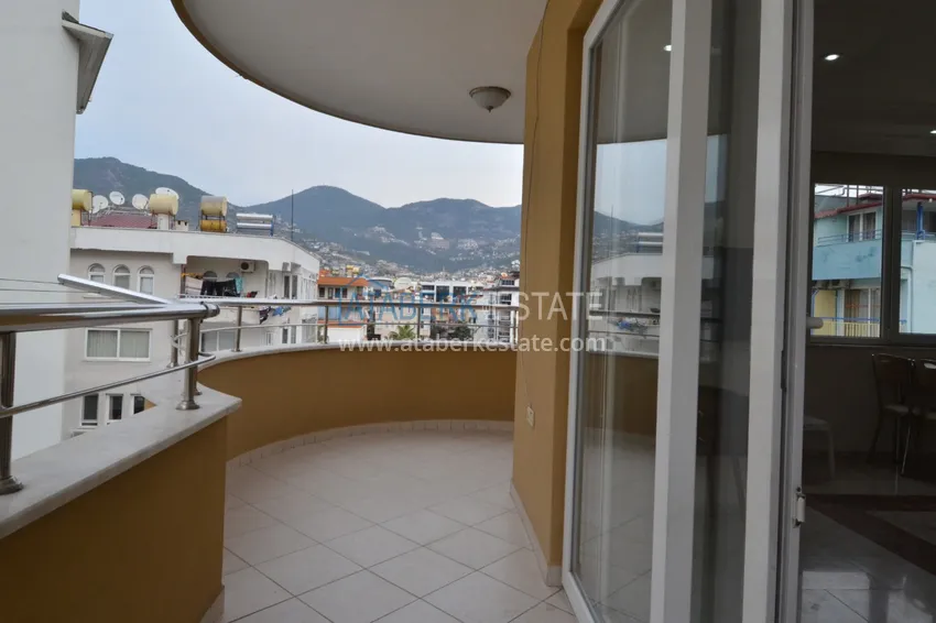 Purchase Apartment in the center of Alanya one-bedroom with furniture in a city residential building 6 