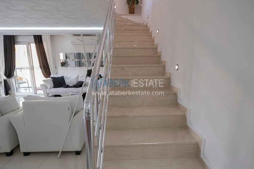 Purchase Penthouse - duplex in the center of Alanya furnished with mountain views 7 