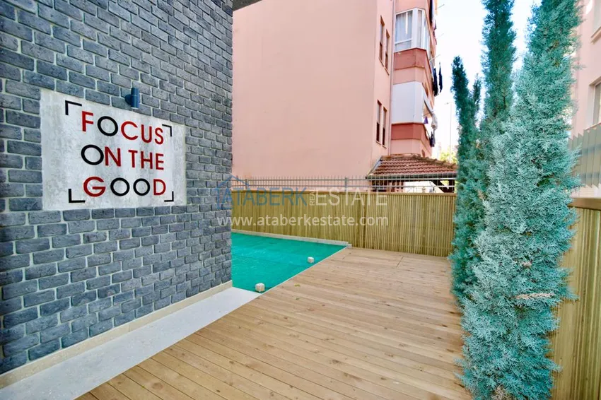 Apartments in Alanya - Cleopatra beach area with furniture and designer fine finishes 3 