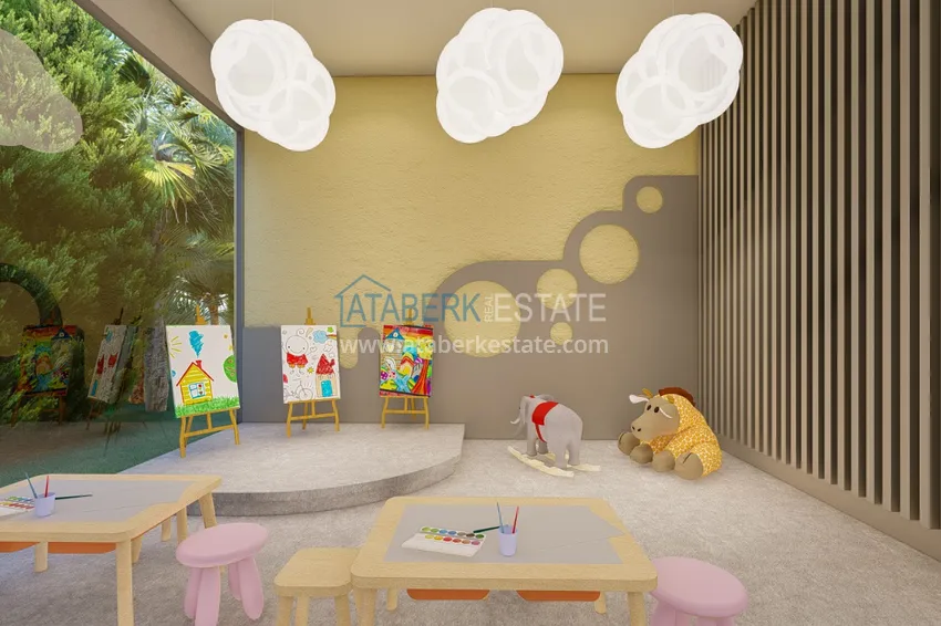 Apartments in Alanya - Avsallar area from the investor in the complex at the final stage 15 