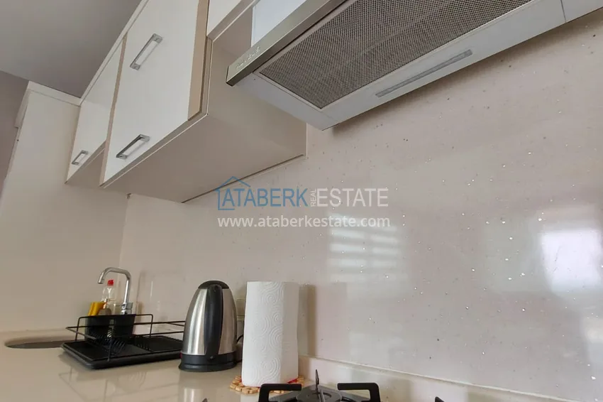 Purchase  Furnished apartments in Kestel with sea views in a residential complex 20 