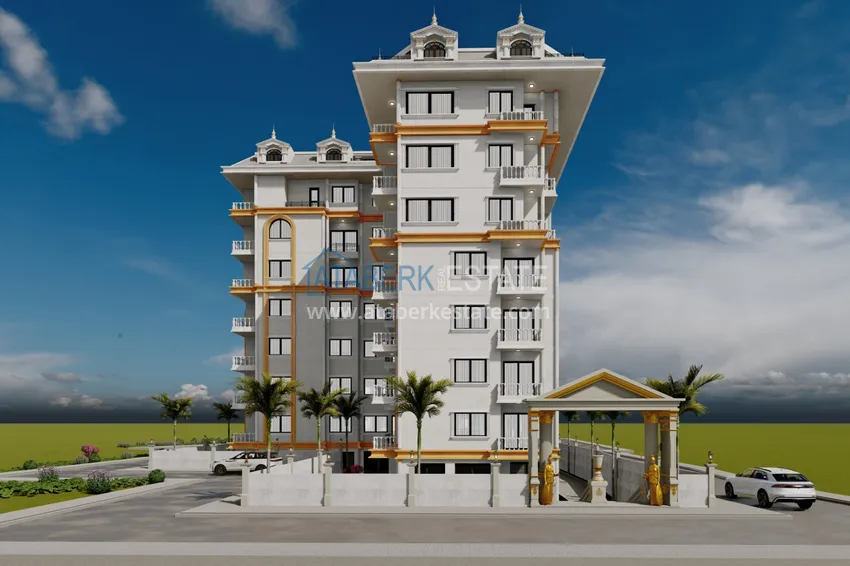 New investment-attractive project in the center of Alanya - Keykubat beach area 6 