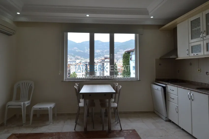 Purchase Apartment in the center of Alanya one-bedroom with furniture in a city residential building 7 