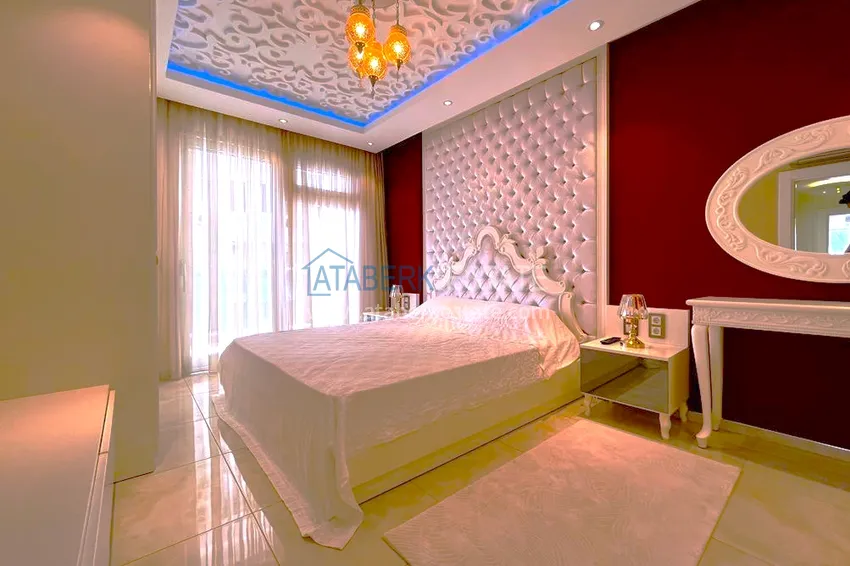 Purchase  Furnished apartment in Mahmutlar in a complex on the first coastline 8 