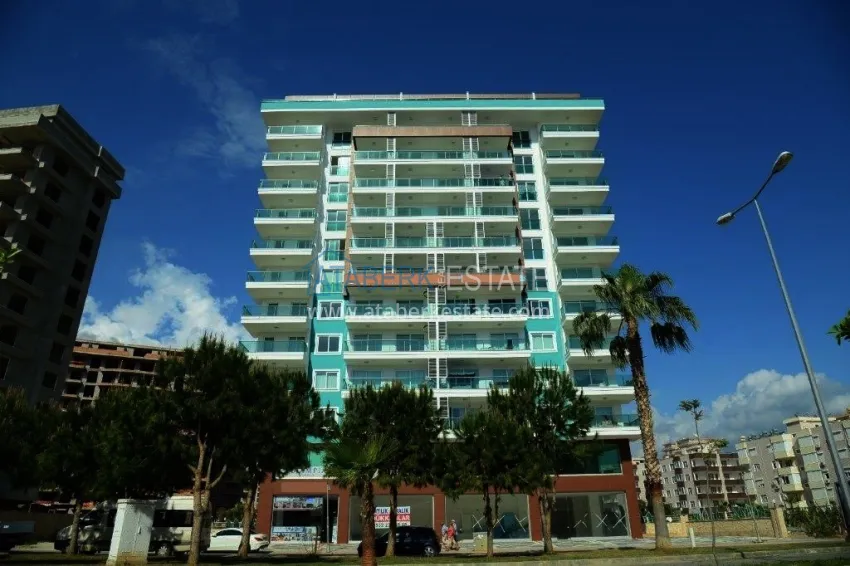 Apartament w Mahmutlarze z widokiem na morze i góry w kompleksie z bogatą infrastrukturą 7 