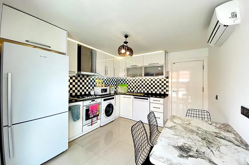 Purchase Penthouse - duplex in Kestel with a separate kitchen and sea and mountain views 7 