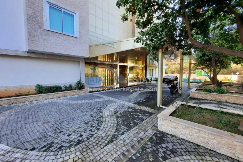 Furnished apartments in Kestel with sea views in a residential complex 6 