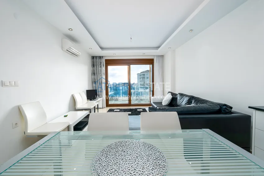 Purchase  Furnished apartment in Cikcilli with sea view in a prestigious residential complex 6 