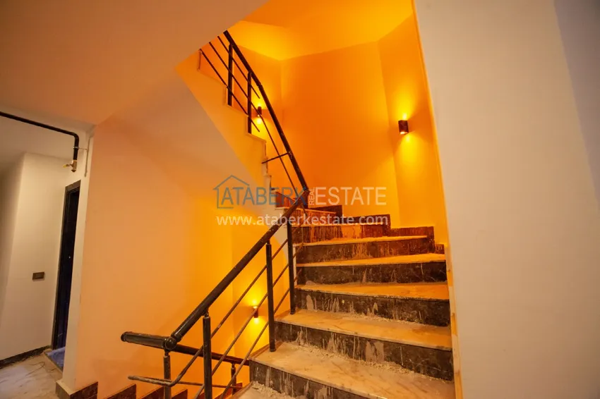 Apartments in Antalya Konyaalti district - Hurma in a complex under construction 16 