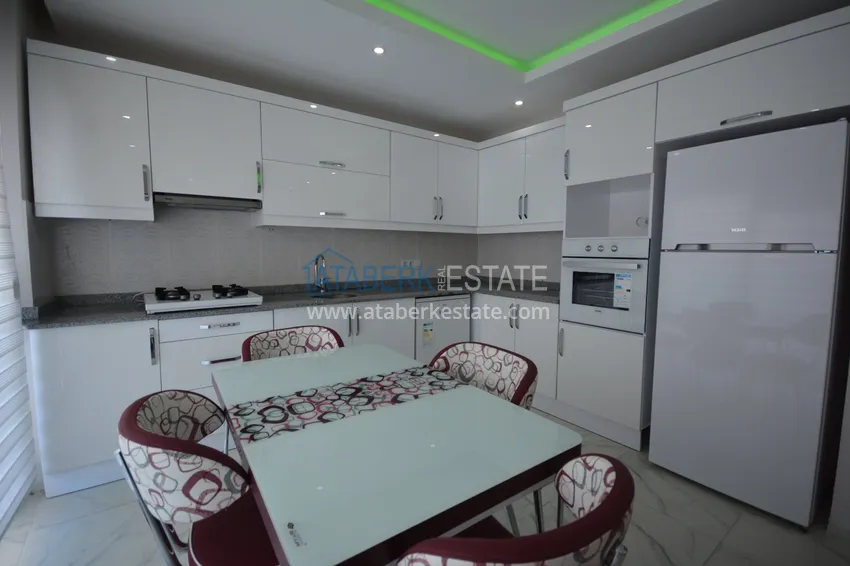 Purchase Furnished penthouse in Mahmutlar with sea view in a young complex 7 