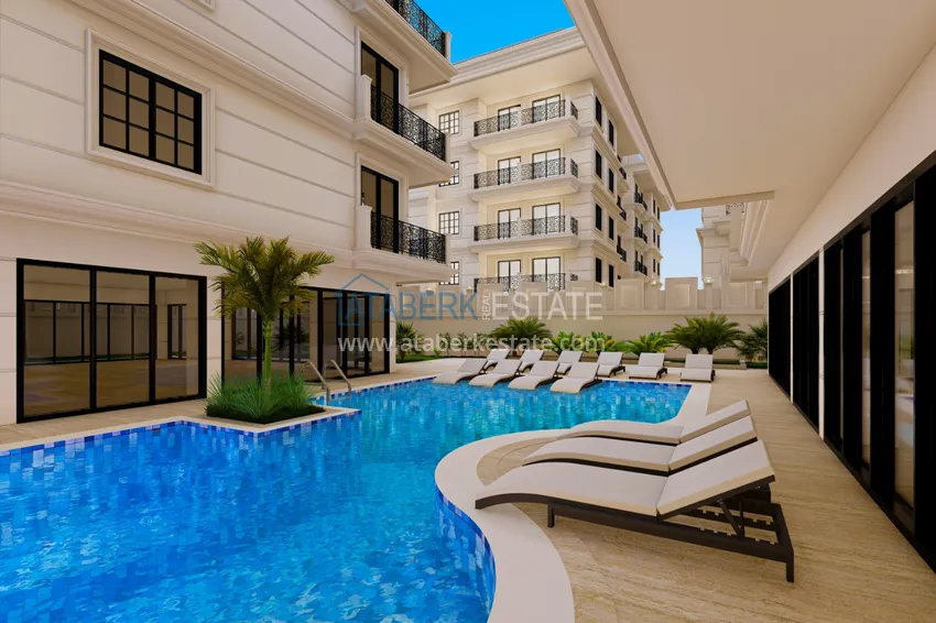 Apartment in the center of Alanya from an investor in a complex under construction 7 