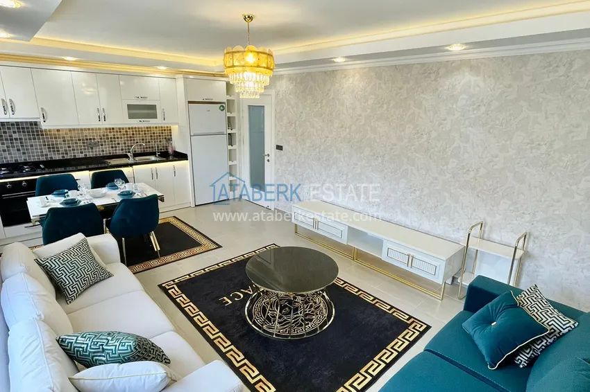 Purchase  Furnished apartment in the Kestel district with a glazed balcony and mountain views 7 