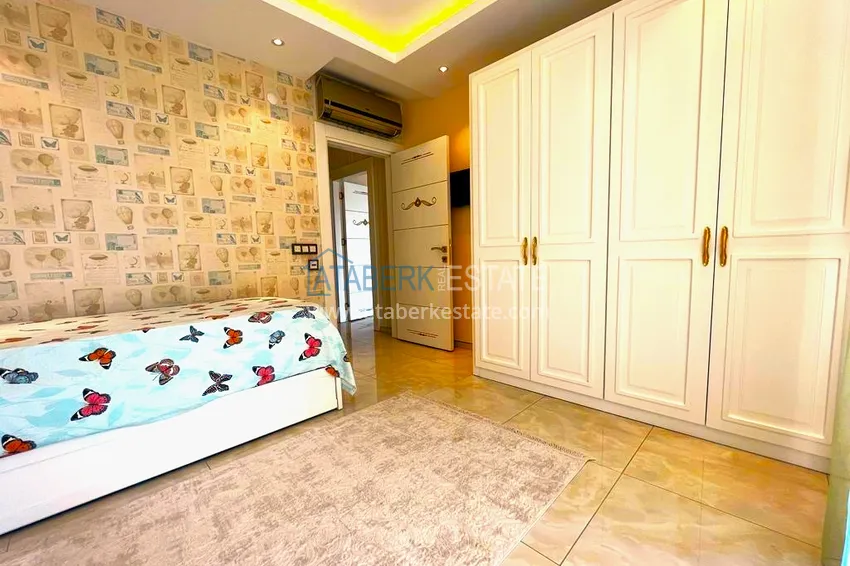 Purchase  Furnished apartment in Mahmutlar in a complex on the first coastline 9 