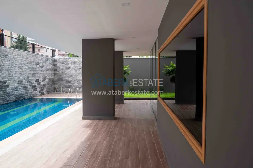 Furnished apartment in Mahmutlar in a young complex 8 