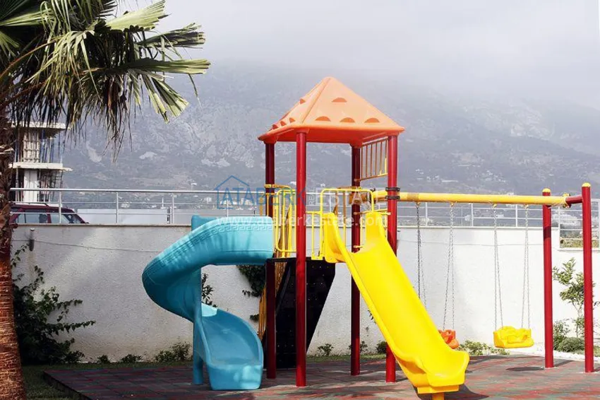 Apartment in Kestel with furniture and sea views in a luxury complex 10 