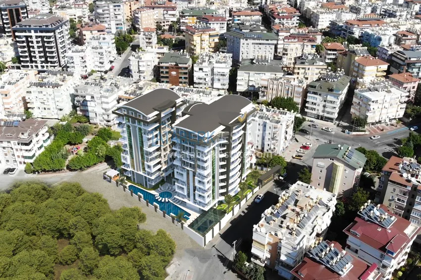 🔥 Our project. New off-plan project of a multi-apartment residential complex in the center of Alanya 7 
