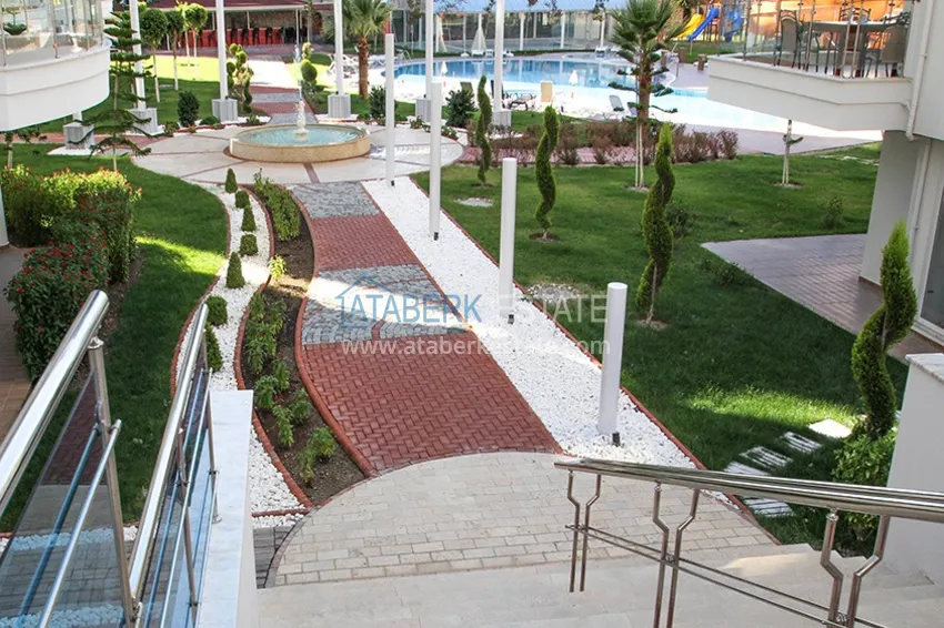 Apartment in Cikcilli with furniture and a glazed balcony in a good residential complex 9 