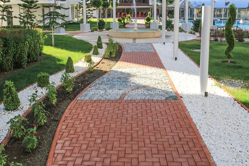 Apartment in Cikcilli with furniture and a glazed balcony in a good residential complex 10 