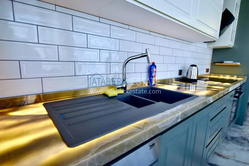 Purchase Apartments in Alanya - Cleopatra beach area with furniture and designer fine finishes 8 