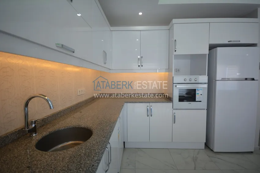 Purchase Furnished penthouse in Mahmutlar with sea view in a young complex 8 