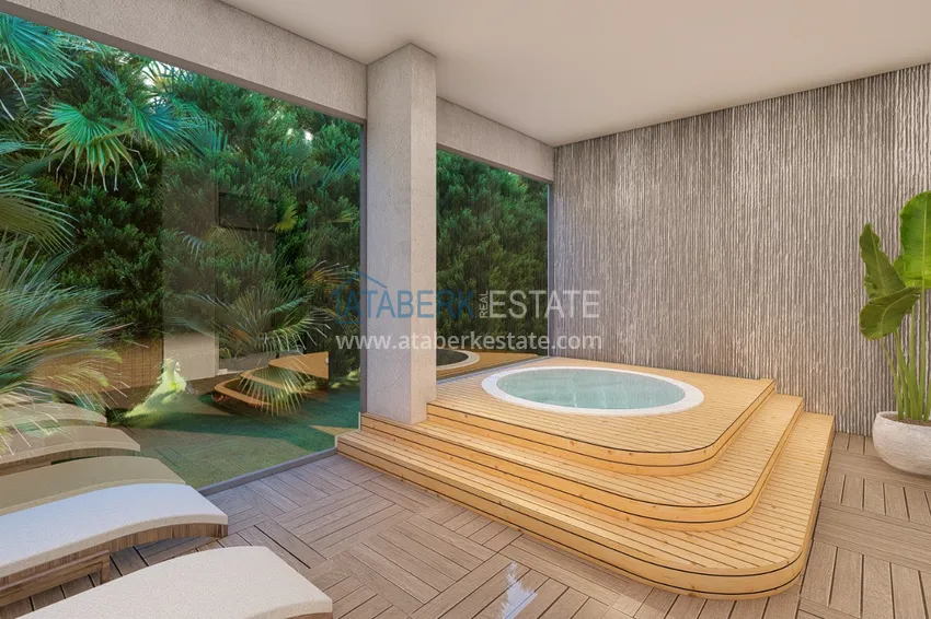 Apartments in Alanya - Avsallar area from the investor in the complex at the final stage 17 