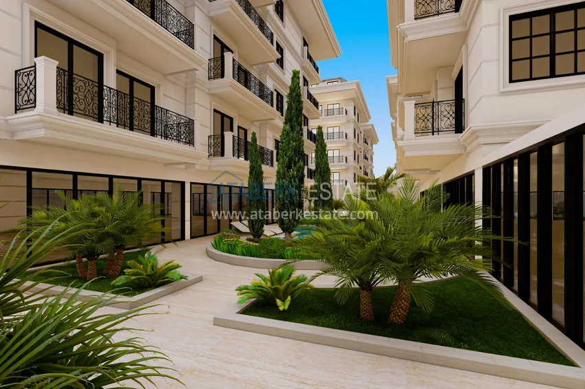 Apartment in the center of Alanya from an investor in a complex under construction 8 