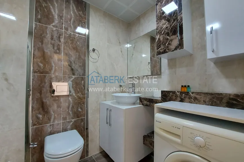 Purchase  Furnished apartments in Kestel with sea views in a residential complex 8 