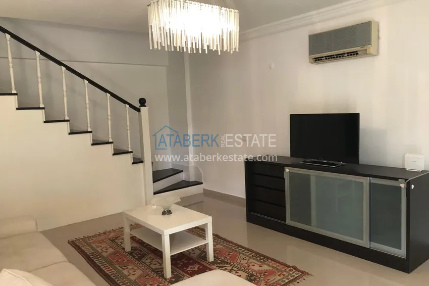 Purchase  Garden duplex in Kestel with furniture in a complex on the banks of the Dim Chay River 8 