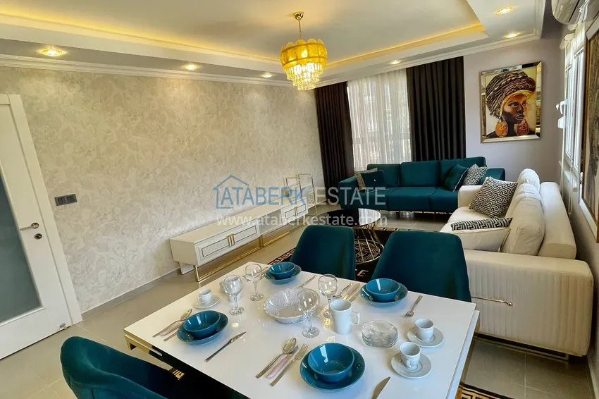 Purchase  Furnished apartment in the Kestel district with a glazed balcony and mountain views 8 