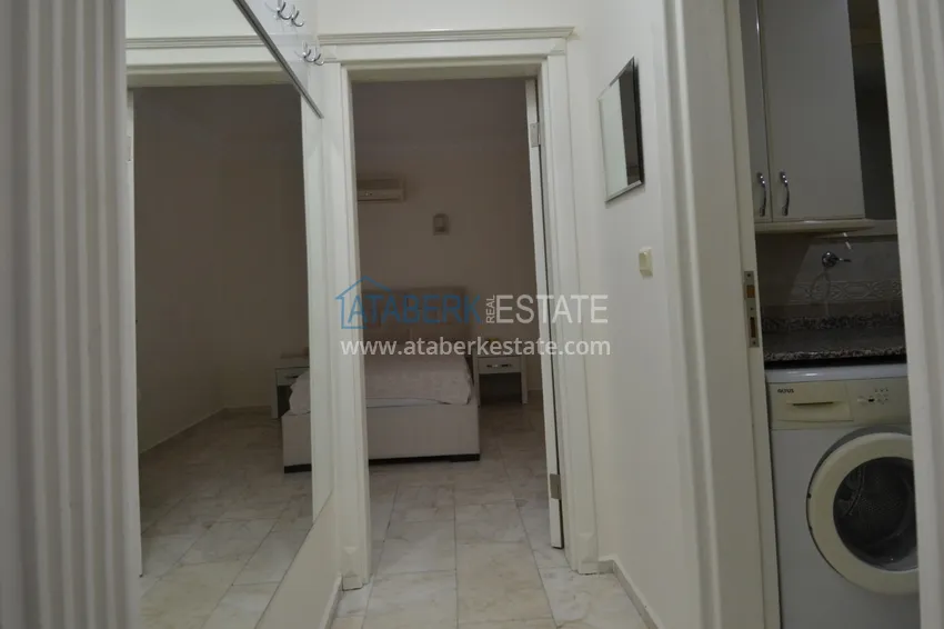 Purchase Apartment in the center of Alanya one-bedroom with furniture in a city residential building 9 