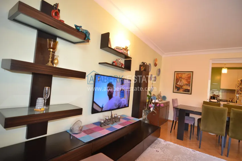 Purchase  Furnished apartment in the center of Alanya with 3 bedrooms and a separate kitchen 8 