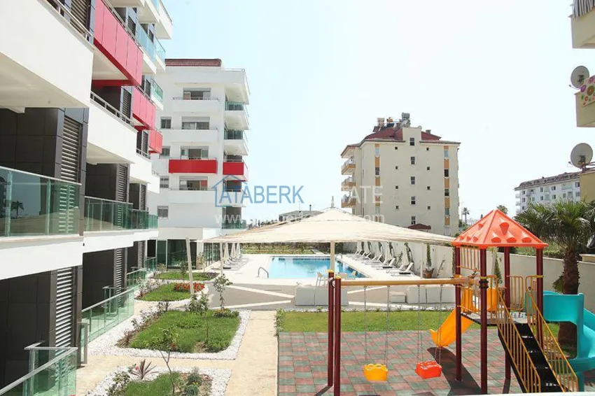 Apartment in Kestel with furniture and sea views in a luxury complex 11 