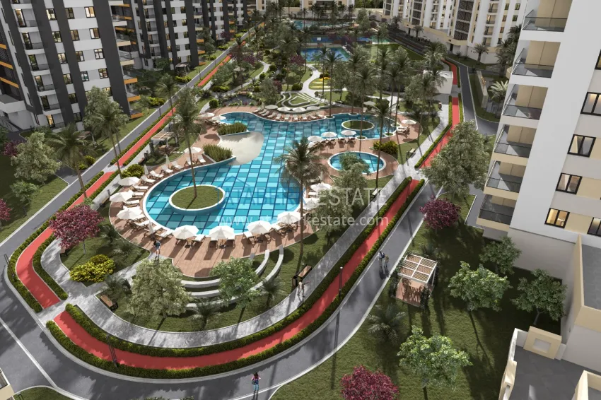Large-scale residential complex project in the Dosemealti area — Antalya 9 