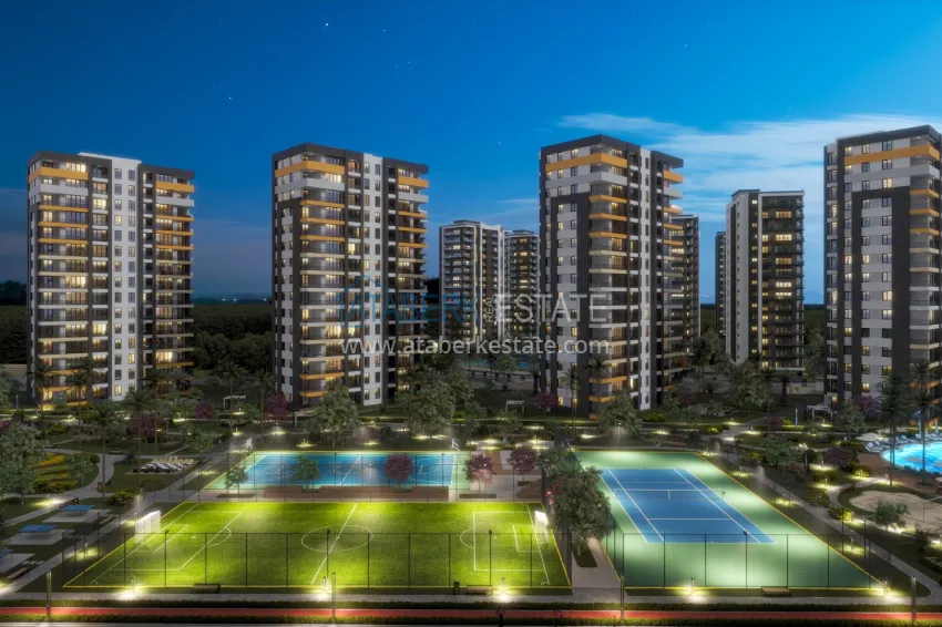 Large-scale residential complex project in the Dosemealti area — Antalya 10 