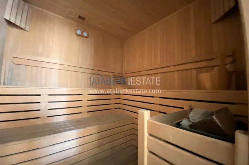 Furnished apartment in the Kestel district with a glazed balcony and mountain views 9 