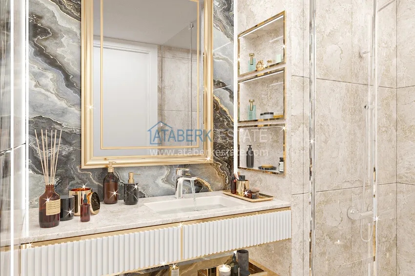 Purchase  Apartment in the center of Alanya from an investor in a complex under construction 8 