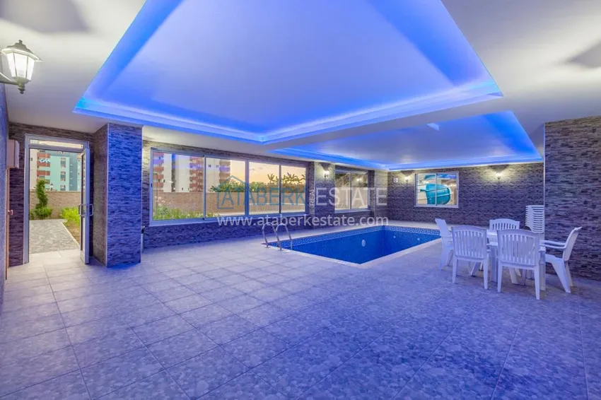 Apartments in Mahmutlar with furniture in a complex with infrastructure 9 