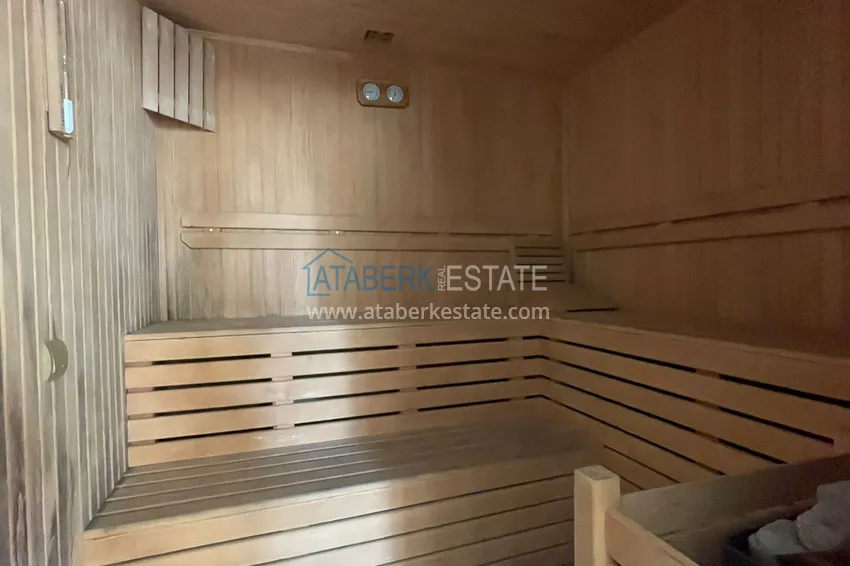 Furnished apartment in the Kestel district with a glazed balcony and mountain views 9 