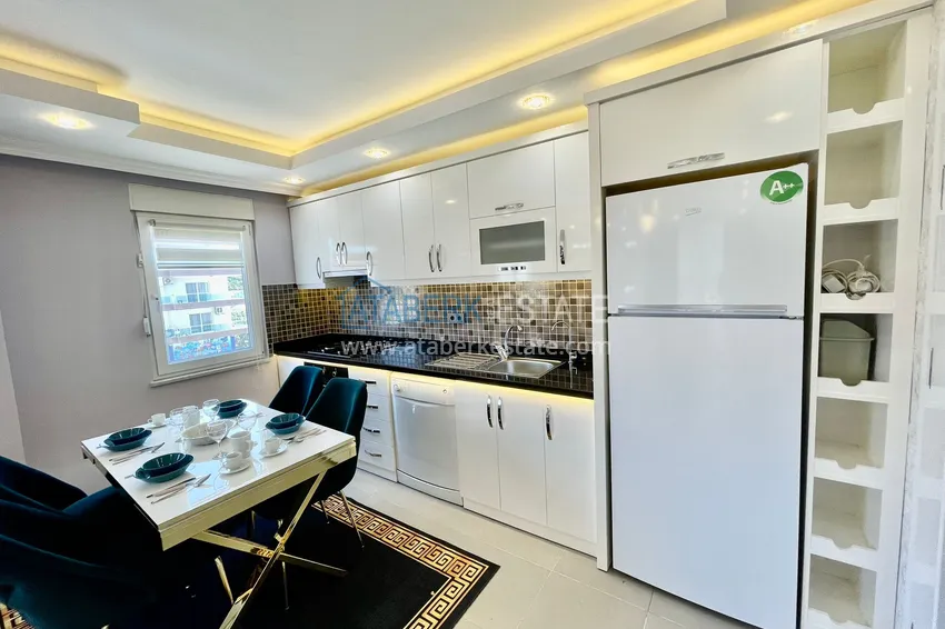 Purchase  Furnished apartment in the Kestel district with a glazed balcony and mountain views 9 