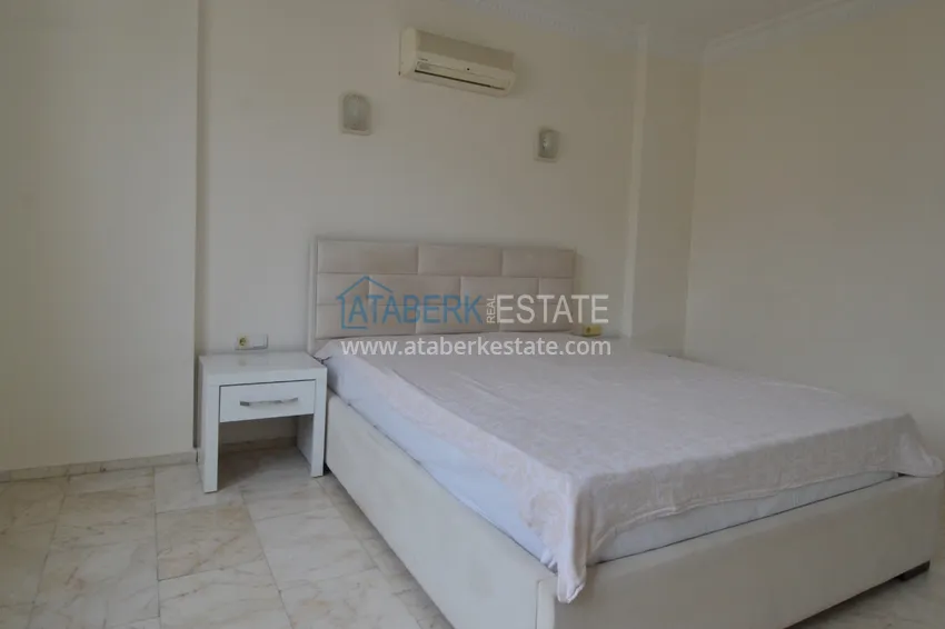 Purchase Apartment in the center of Alanya one-bedroom with furniture in a city residential building 10 